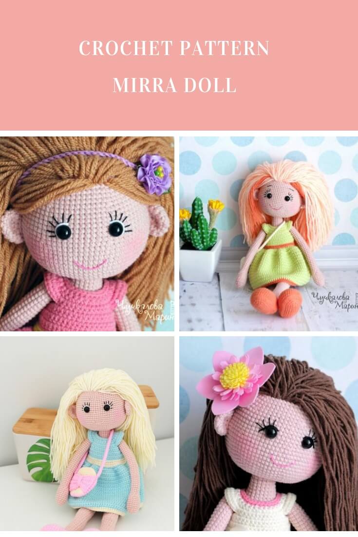 20 Crochet Doll Toys Free Patterns For
