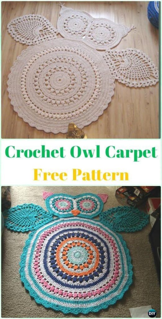17 DIY Crochet Area Rug Ideas Free Patterns For