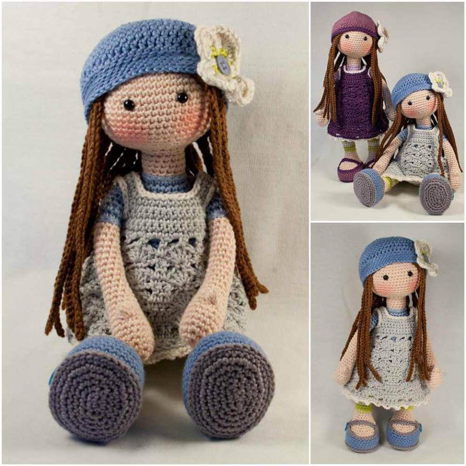 20 Crochet Doll Toys Free Patterns For