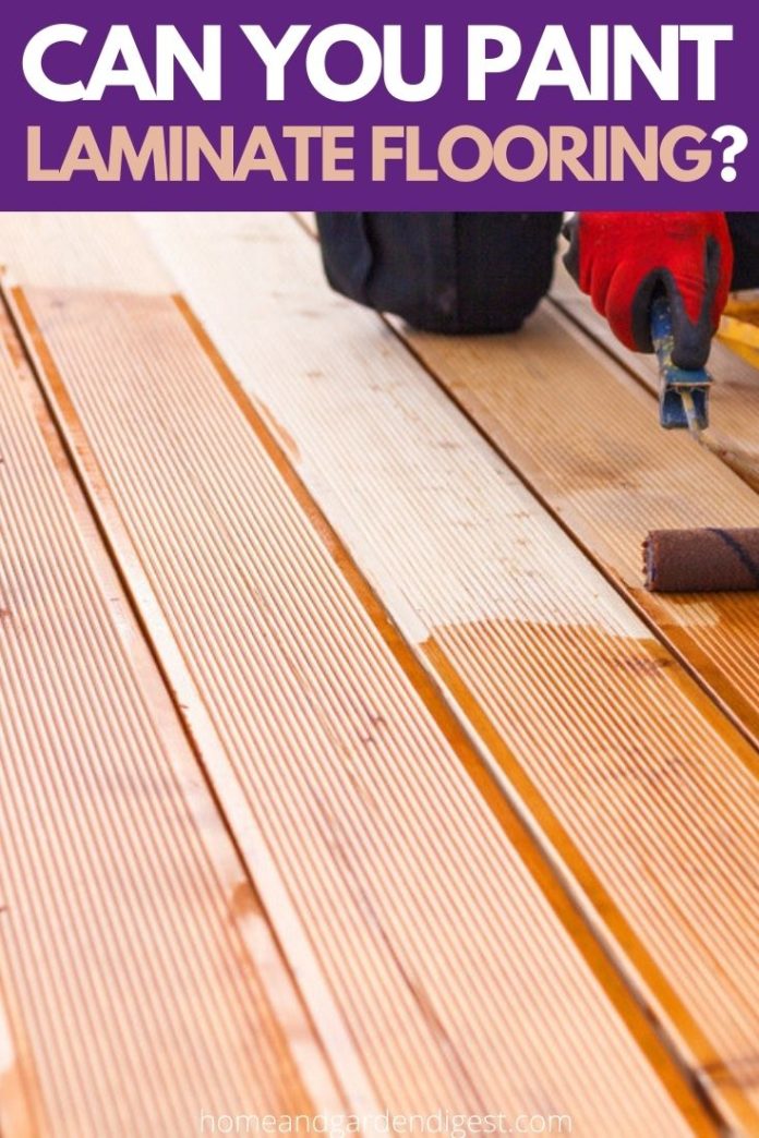 Can You Paint Laminate Flooring? Here're 4 Steps To Stain Laminate