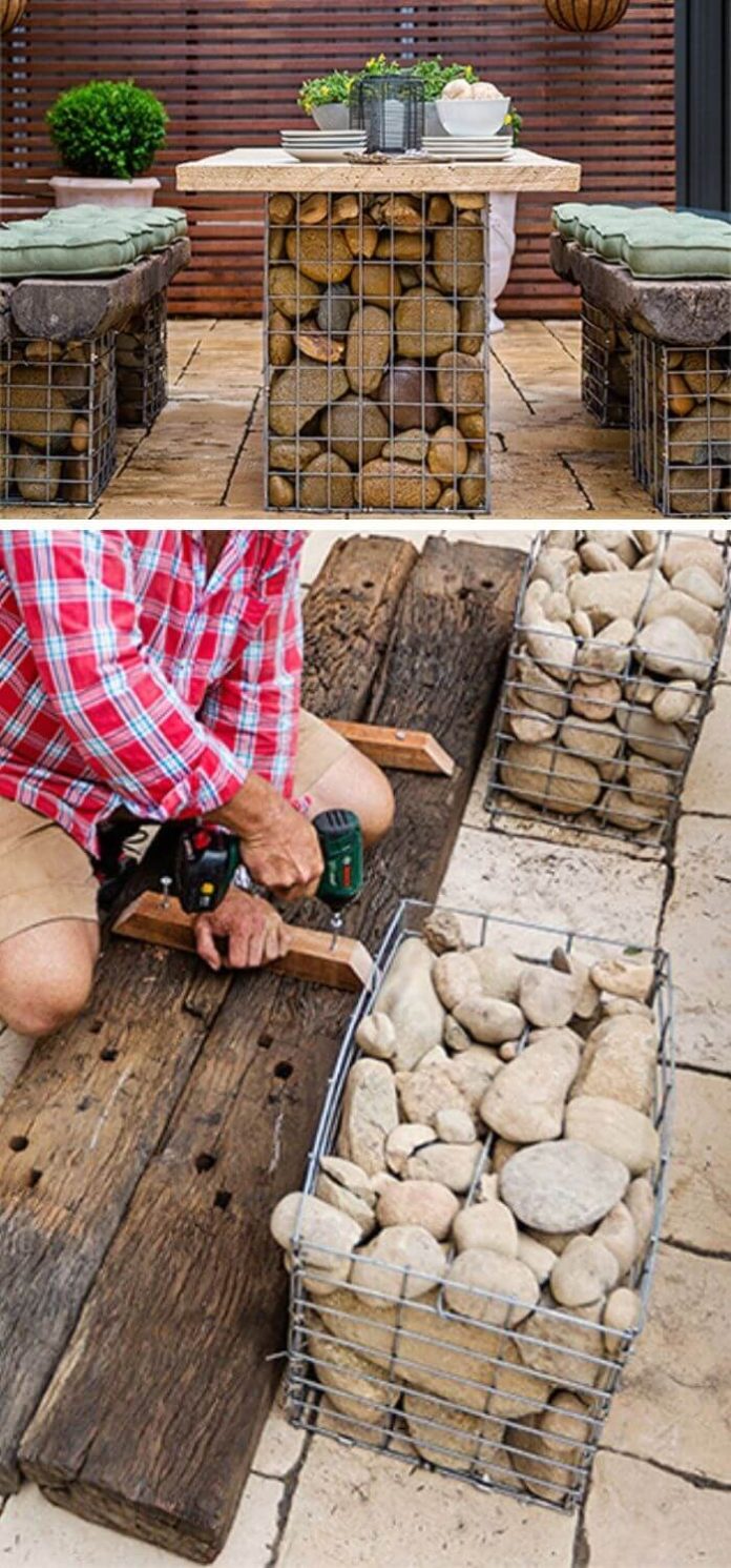 15 DIY Outdoor Table Ideas & Projects {Free Plans}